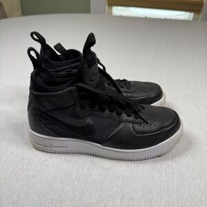 Nike Air Force 1 Sage High Top Women's Sneakers Black Size 7 US 4.5 UK